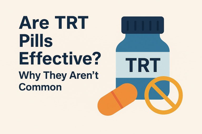 Are TRT Pills Effective? WHy They Aren’t Common