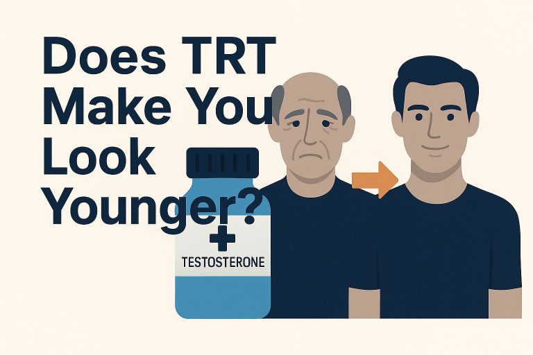 Does TRT Make You Look Younger? Exploring the Anti-Aging Benefits of Testosterone Therapy