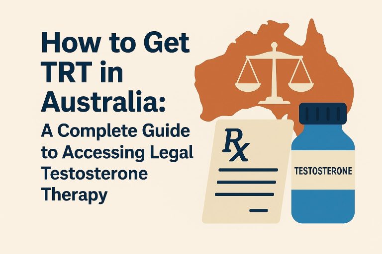 How to Get TRT in Australia: A Complete Guide to Accessing Legal Testosterone Therapy