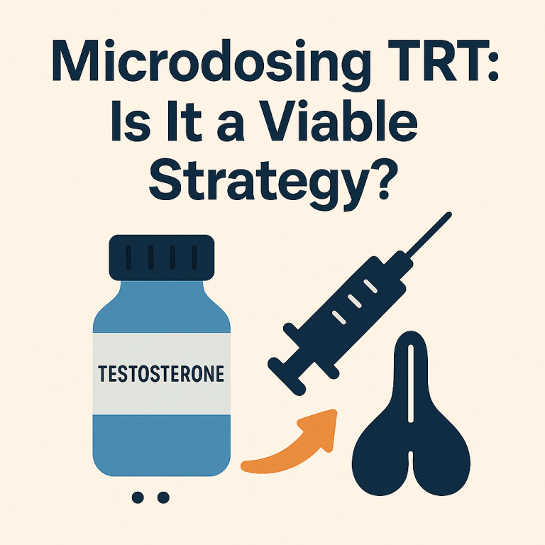 Microdosing TRT: A Game-Changing Approach or Just Hype? Here’s What the Research Says