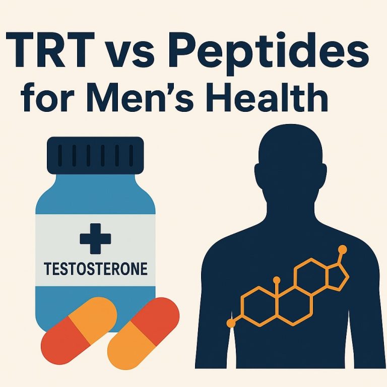 TRT vs Peptides for Men’s Health: The Shocking Truth Backed by Science