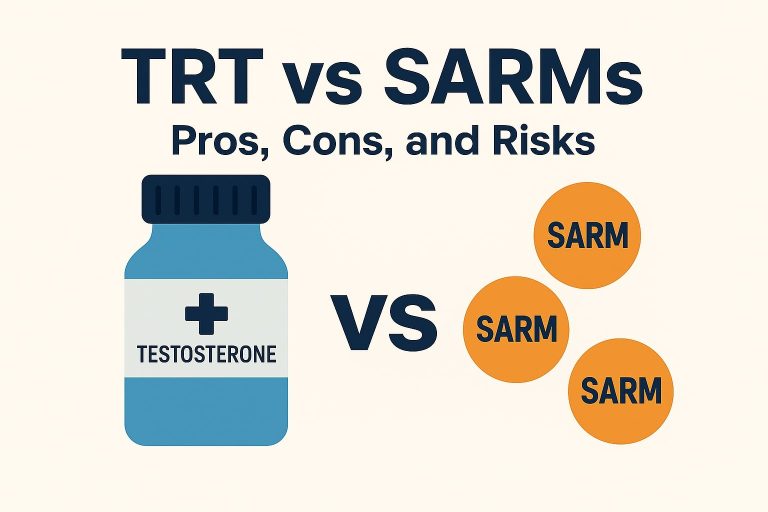TRT vs SARMs: Brutally Honest Comparison – Pros, Cons, and Risks Explained