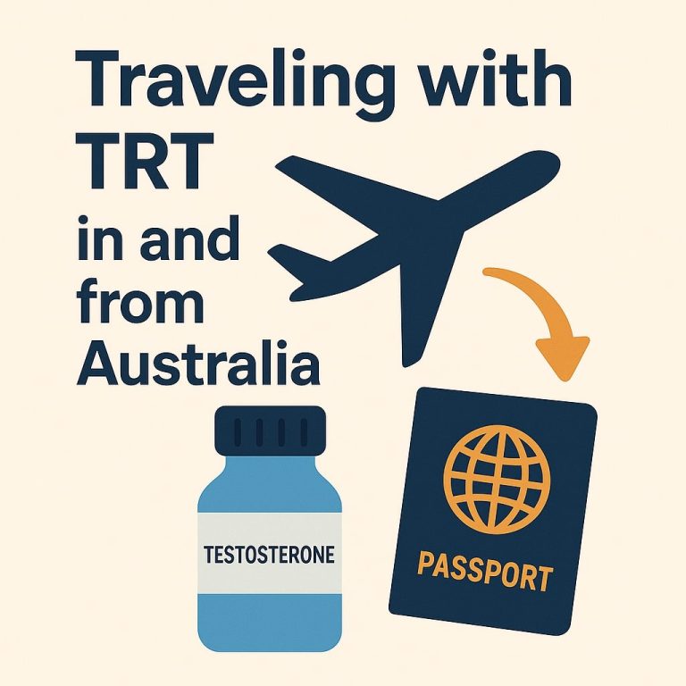 Traveling with TRT in and from Australia: Everything You Must Know to Stay Legal and Safe