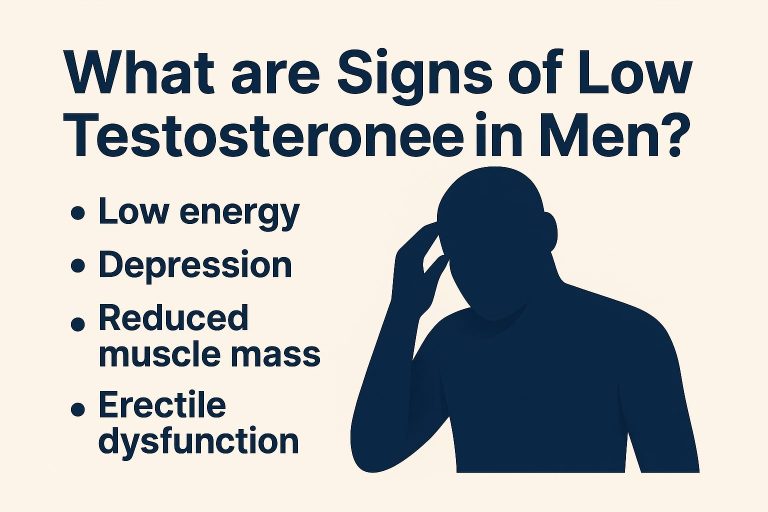 What Are Signs of Low Testosterone in Men? Recognising the Physical, Mental, and Sexual Symptoms